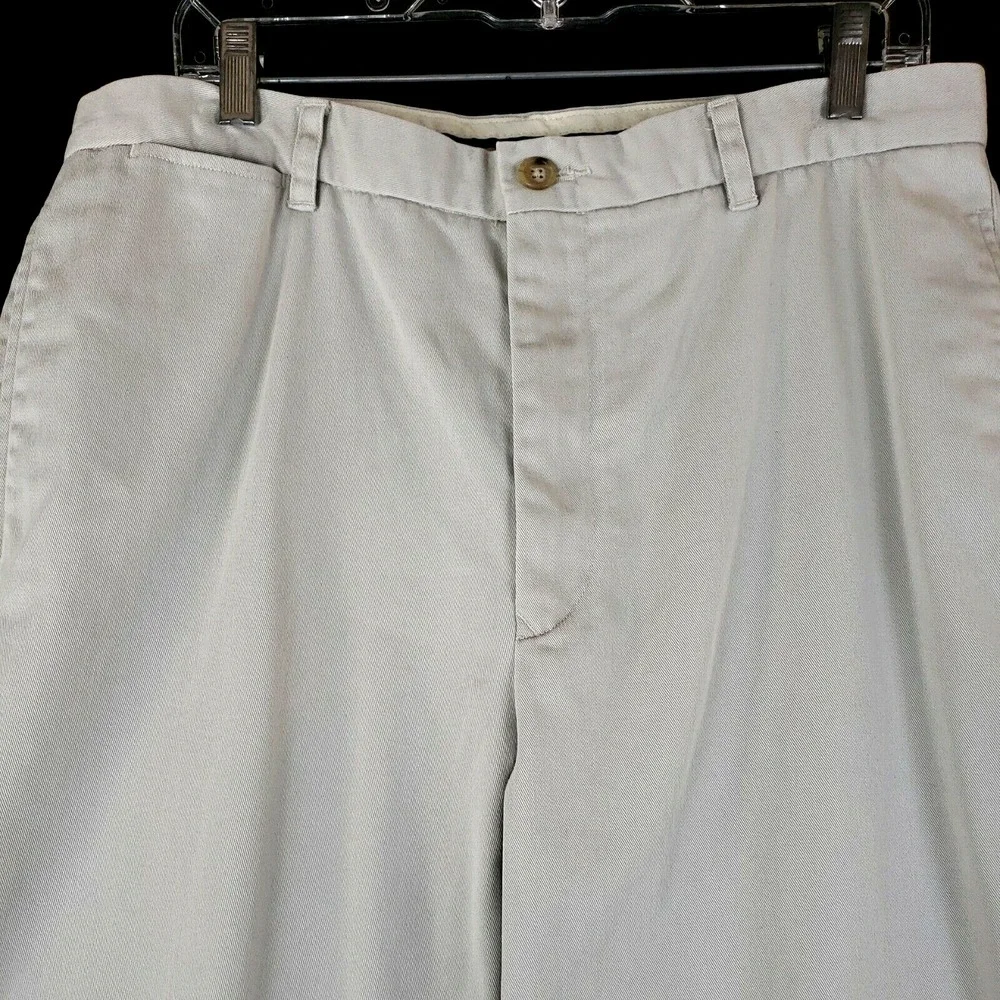 Banana Republic Pants Men's 36 Regular Khaki Pants 5 Pocket Pleated Preppy